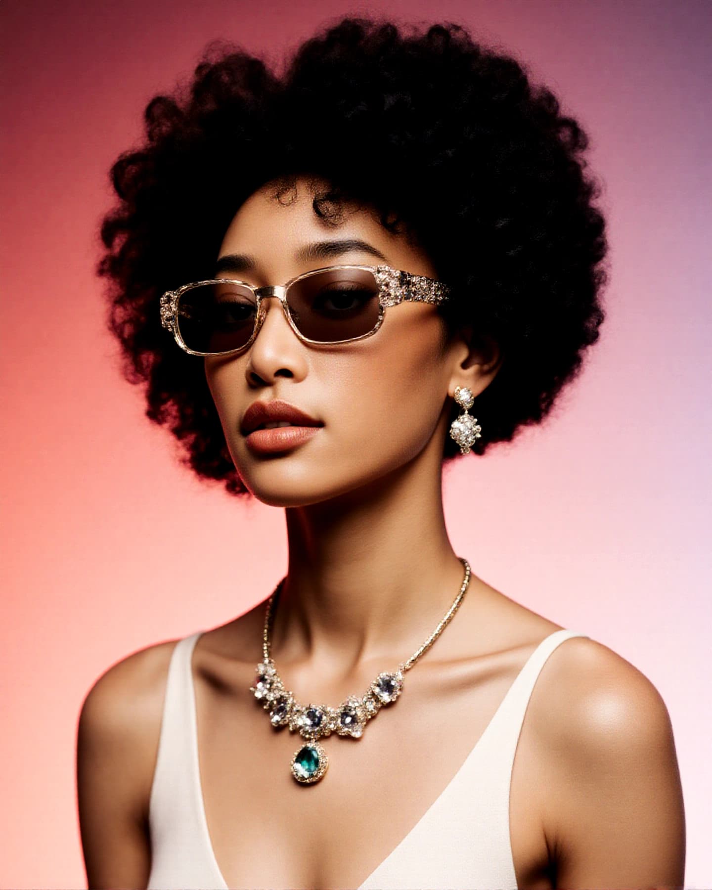 Creative AI portrait - Fashion style