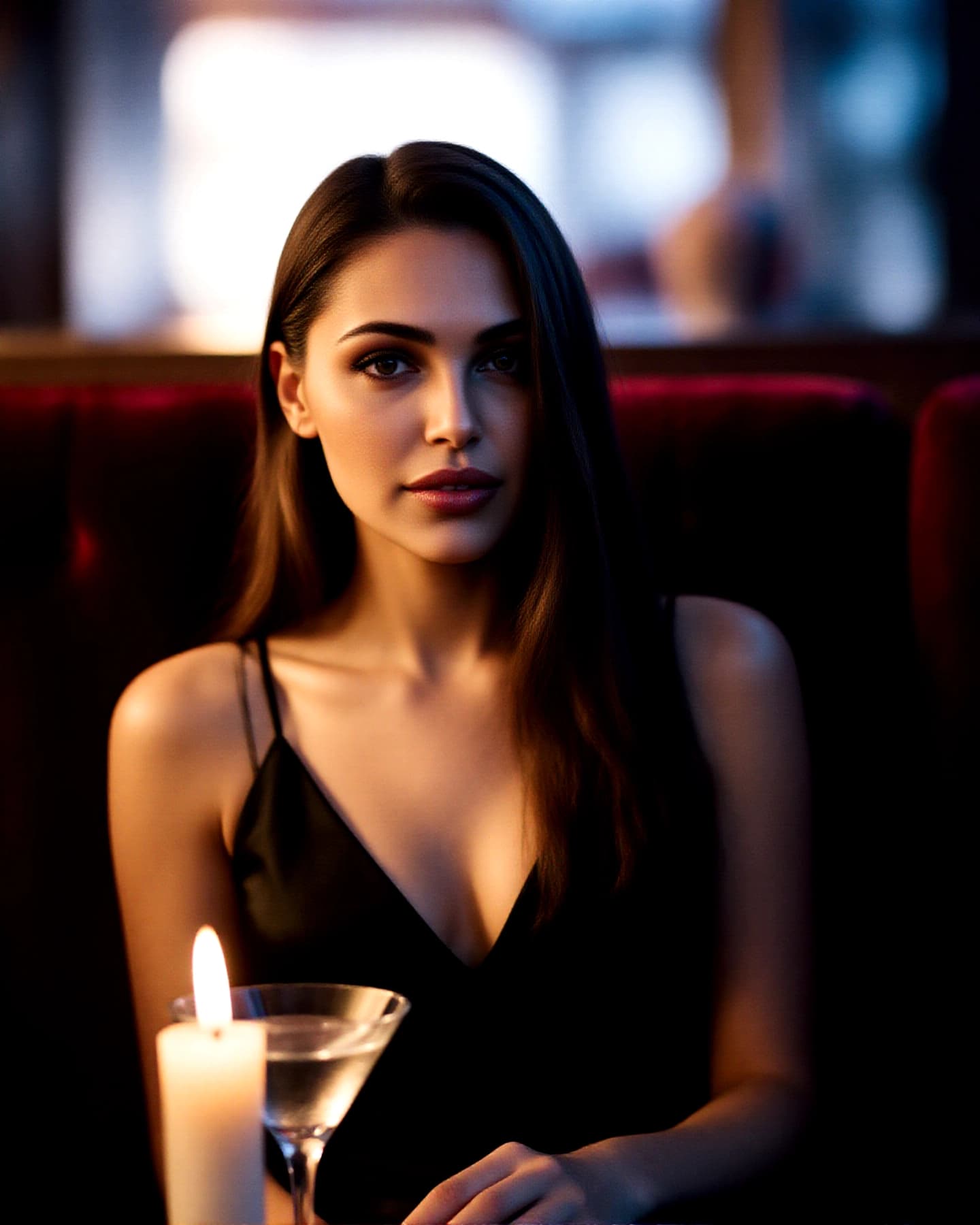 Sophisticated AI portrait - Premium style