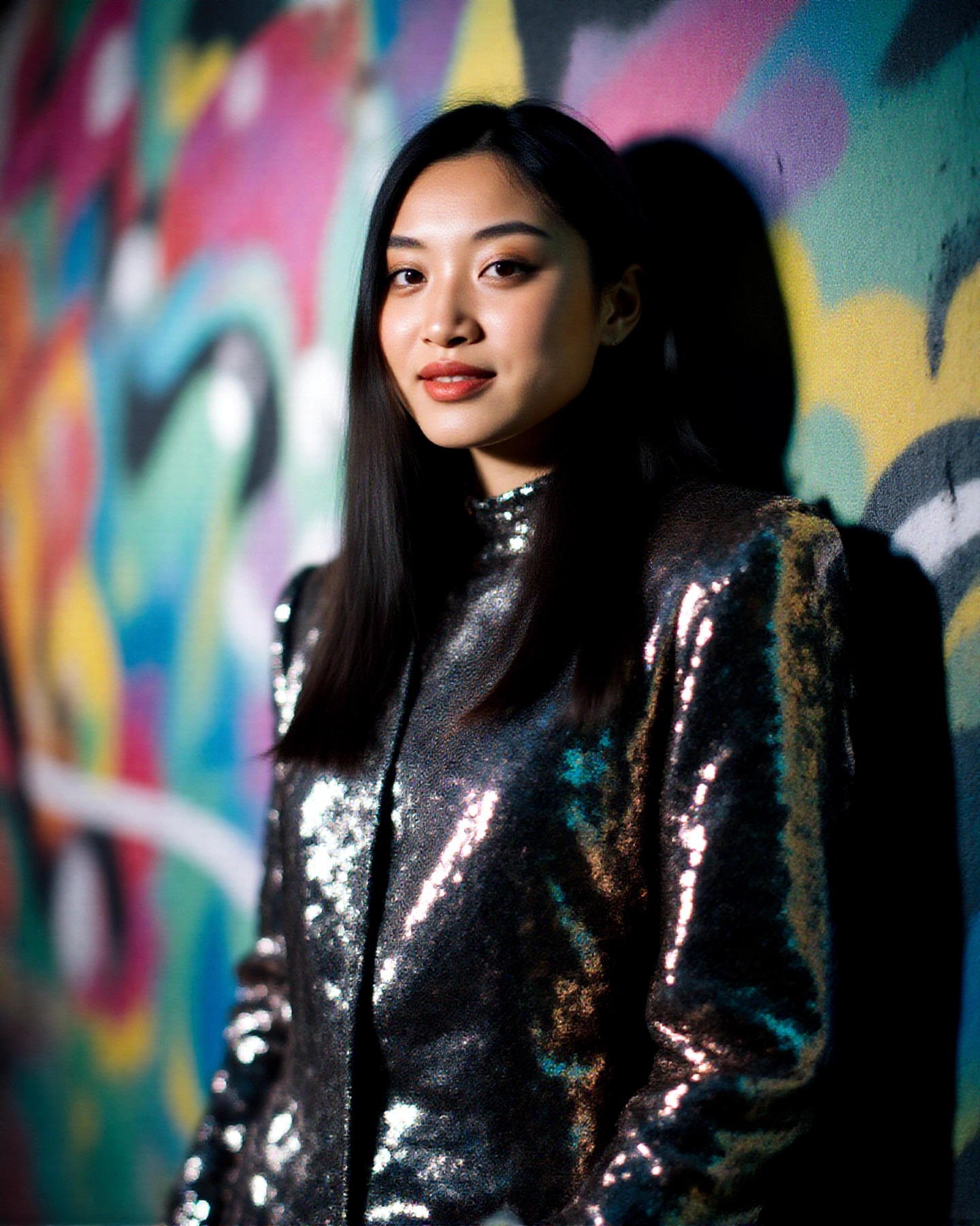 Modern AI portrait - Luxury style
