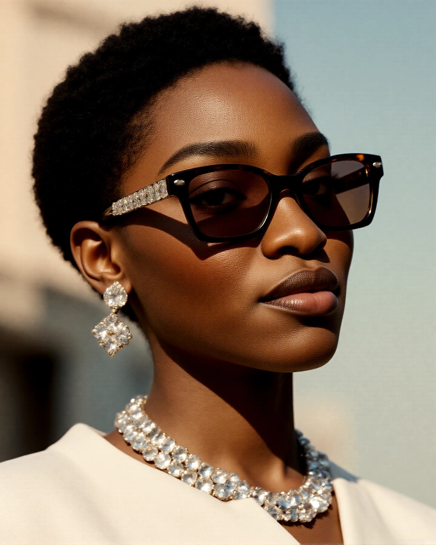 Creative AI portrait - Fashion style