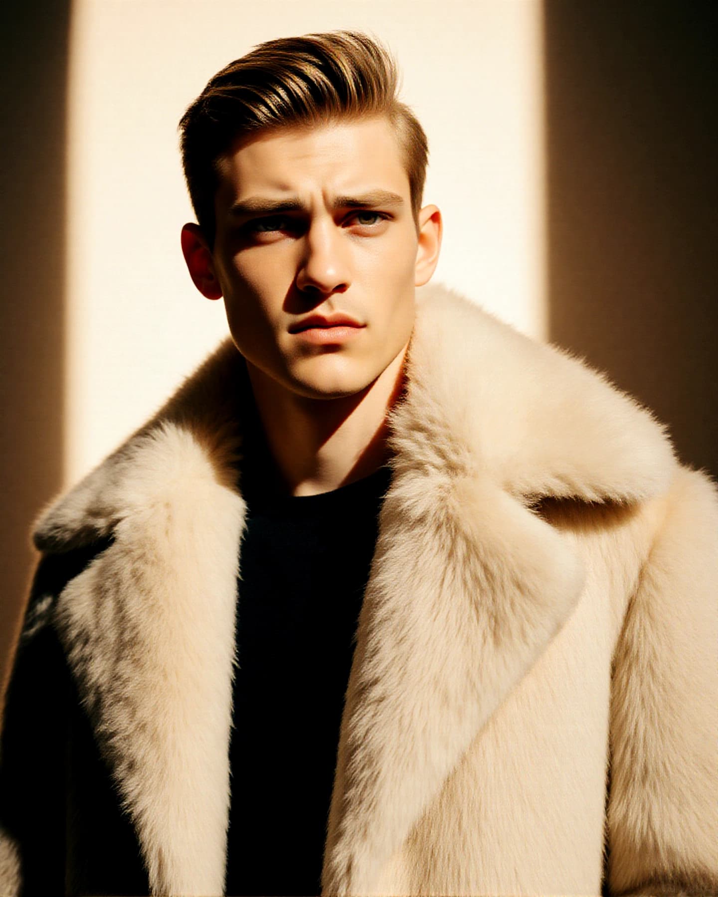 Elegant AI portrait - Luxury style