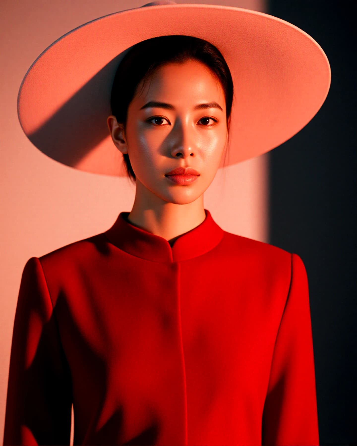 Elegant AI portrait - Modern style