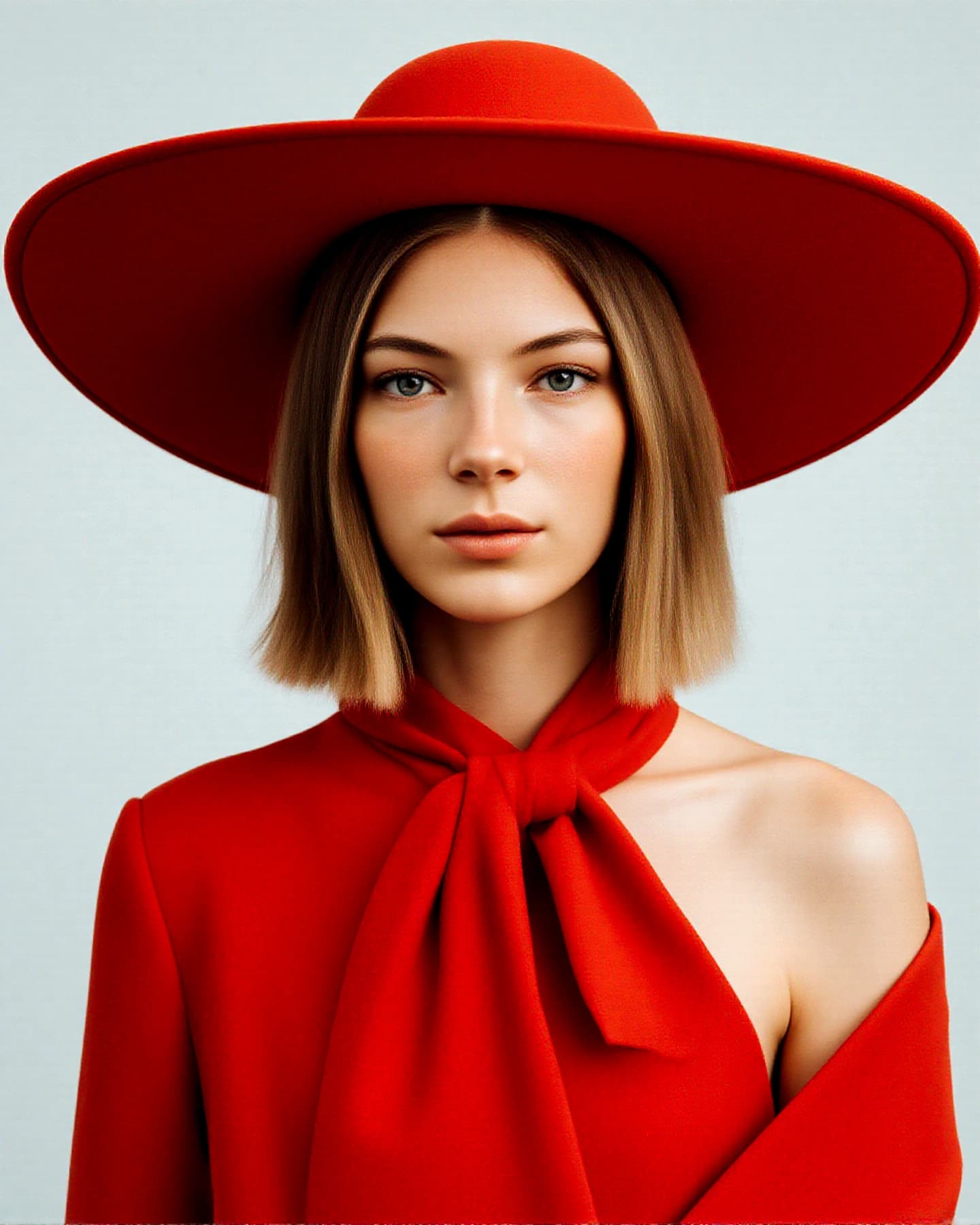 AI-generated portrait in sophisticated style